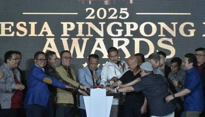 IPL Awards 2025 Apresiasi Atlet Tenis Meja, Kemenpora Dorong Pengembangan Industri Olahraga