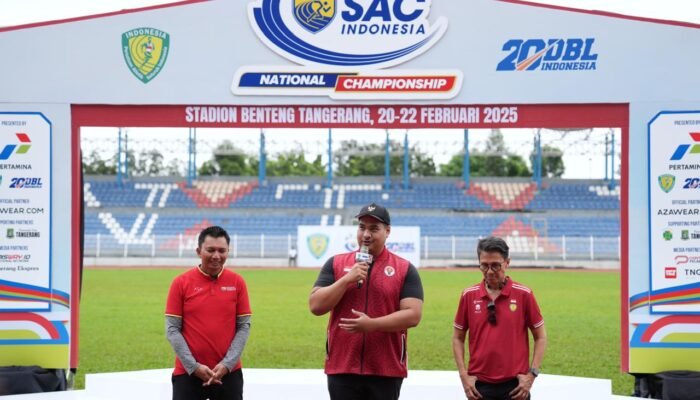 Menpora Apresiasi Pertamina SAC Indonesia 2024-2025, Dukung Atletik Sebagai Mata Pelajaran Wajib di Sekolah