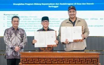 Menpora dan Mendes PDT Teken Nota Kesepahaman untuk Sinergitas Program Kepemudaan & Keolahragaan Daerah Tertinggal