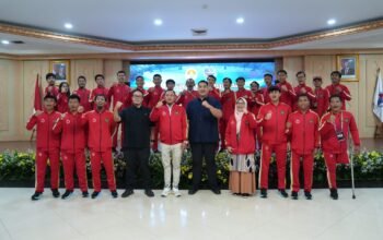 Timnas Sepak Bola Amputasi Indonesia Dilepas Menuju Kejuaraan Asia di Bangladesh