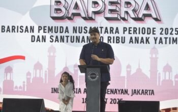 Menpora Hadiri Pelantikan DPP Bapera, Apresiasi Aksi Sosial 20 Ribu Anak Yatim