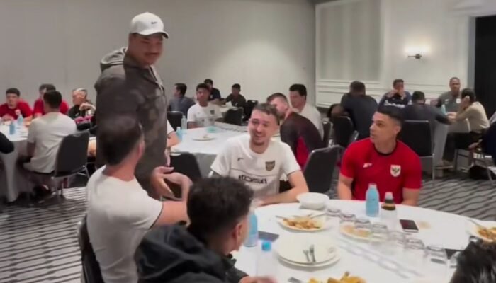 Menpora Semangati Langsung Timnas Indonesia Jelang Laga Krusial Kontra Australia di Sydney