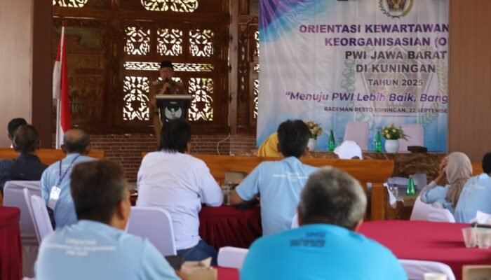 OKK PWI Jabar, Bupati Kuningan: Tuntut Pers Harus Menjadi Pilar Keempat Demokrasi yang Profesional