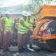 Kick Off Perbaikan Jalan dan Jembatan Tahun 2025 di Kabupaten Kuningan, Jawa Barat.