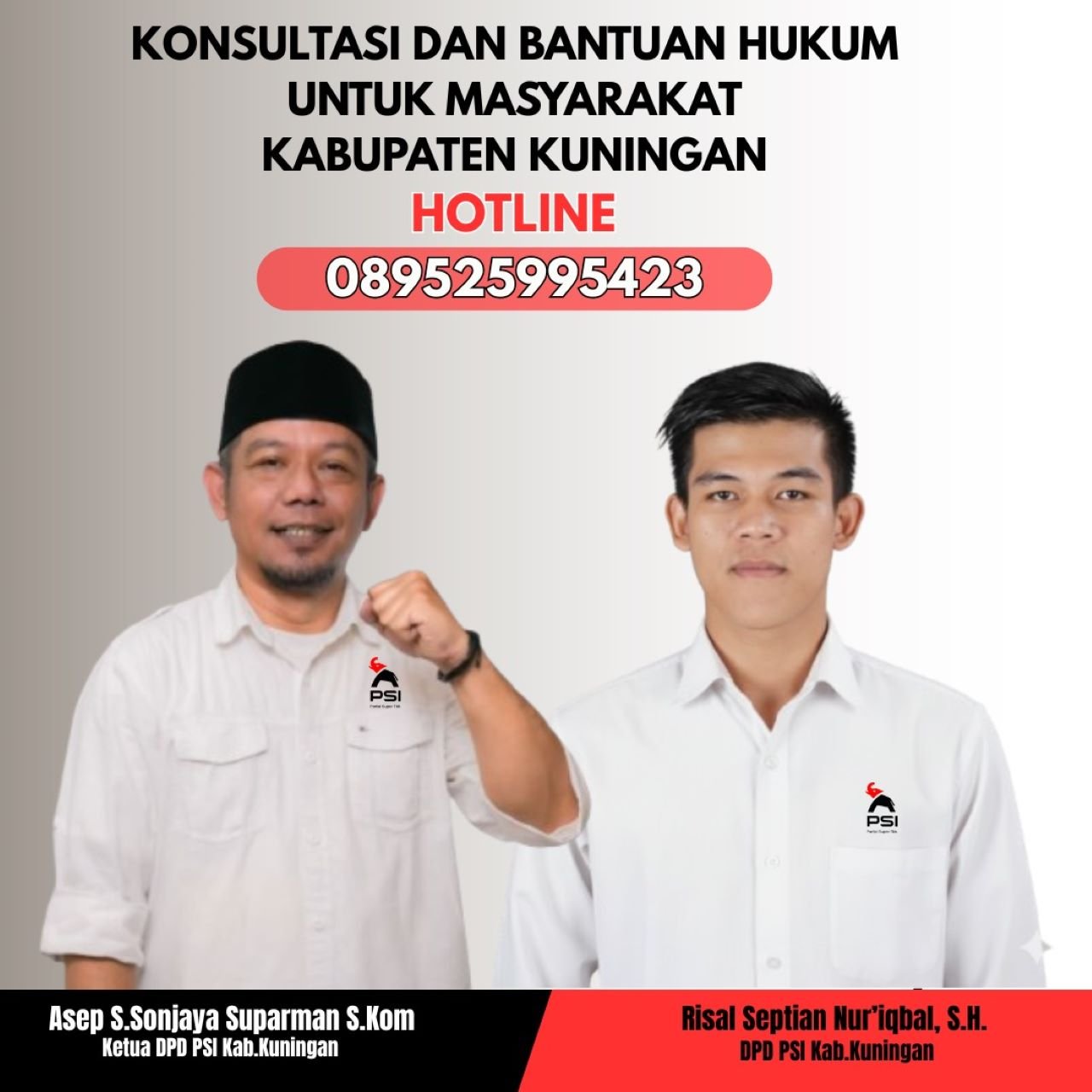 PSI Kuningan luncurkan program bantuan hukum gratis untuk warga tidak mampu demi pemerataan akses keadilan.