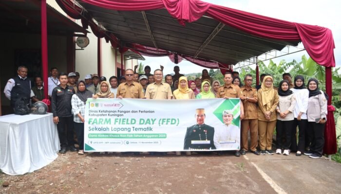 Farm Field Day 2025: Kadiskatan Kuningan Dorong Transformasi Pertanian Melalui SLT di Cikaso