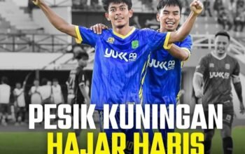 Hattrick Jaka, Hajar Tuan Rumah ASAD Purwakarta 5–0: PESIK Kuningan Melesat ke Semifinal dan Liga 4 Nasional