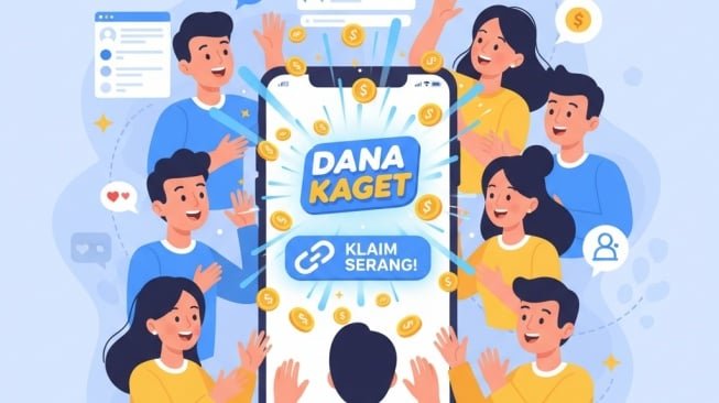 3 link DANA kaget buat klaim saldo gratis, mesin ekonomi digital mendongkrak UMKM, inklusi keuangan dengan kecepatan bagi-bagi rezeki modern.