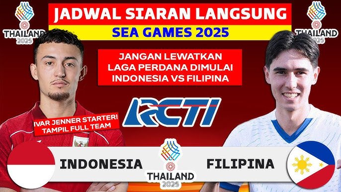live score Indonesia vs Filipina U22 sementara Garuda Muda tertinggal 1-0. Saksikan di TV Online klik link live streaming RCTI Vision+.