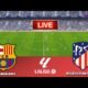 link live streaming Barcelona vs Atletico Madrid Super Big Match La Liga live score sedang berlangsung, tempat menonton di TV Online Vidio.