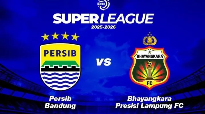 Follow live score Persib Bandung vs Bhayangkara FC sekarang sedang berlangsung seru! Untuk tempat menonton di Indosiar TV dan akses link live streaming Vidio.com.