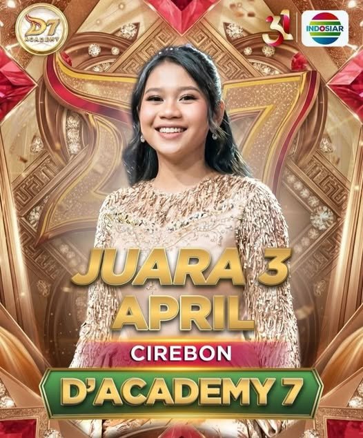 Profil Dede April DA7 asal Cirebon, kisah pengamen cilik jadi Juara 3 Dangdut Academy 7 dengan suara emas dan perjuangan inspiratif.
