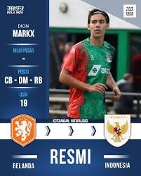Dion Markx hadir sebagai pemain versatile Persib, bisa bermain di beberapa posisi dan jadi opsi rotasi penting di musim padat 2025/2026.