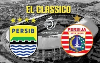 Prediksi Persib vs Persija H2H Susunan Pemain: Live Streaming 11 Januari 2026 El Clasico di GBLA Dipantau Pelatih Timnas?