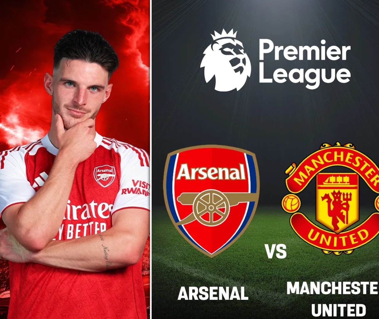 Prediksi head to head Arsenal vs Manchester United, analisis kondisi tim, prediksi skor dan susunan pemain, hingga link live streaming akses tempat menonton TV Online.
