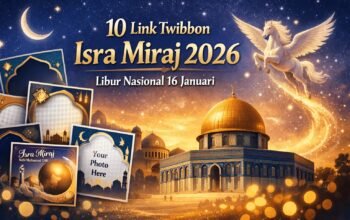 Link Twibbon Isra Miraj 2026 Desain Terbaru yang Bikin Foto Anda Makin Estetik: Menuju Ramadhan 1447 H