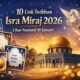 Sambut Isra Miraj 2026! Cek link Twibbon gratis terbaru & inspirasi tema kreatif sekolah/masjid, memperingati perjalanan Nabi Muhammad SAW.