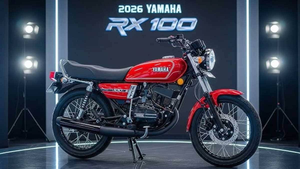 RX 100 2026 resmi diperkenalkan Yamaha dengan tampilan klasik, fitur modern, dan mesin baru sesuai regulasi emisi.