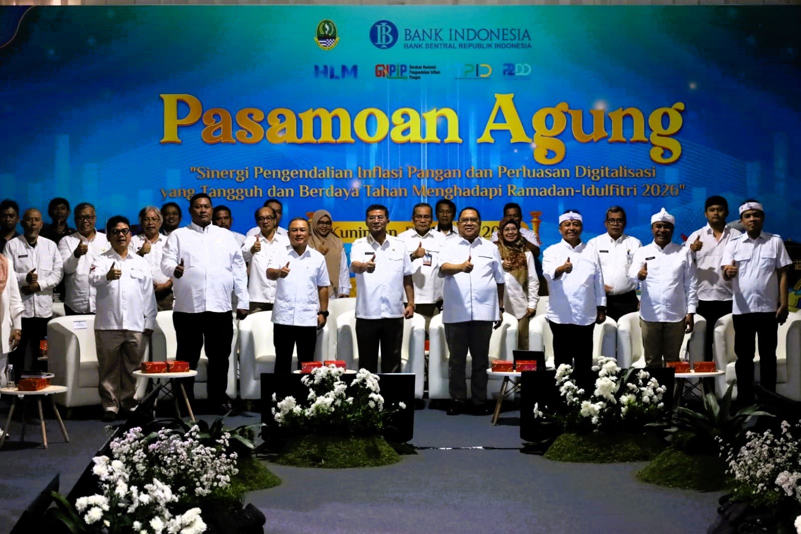 Pemprov Jabar dan BI gelar Pasamoan Agung di Kuningan untuk amankan harga pangan dan digitalisasi jelang Ramadhan hingg Idul Fitri 2026.