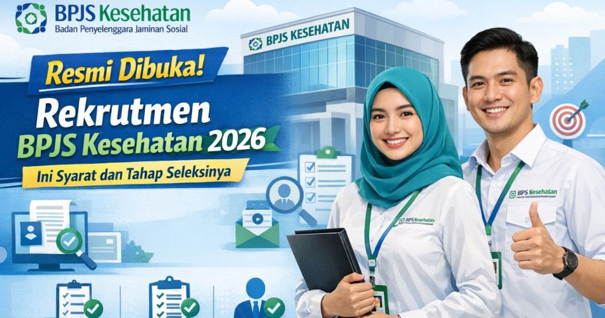 Info loker rekrutmen BPJS Kesehatan buka lowongan kerja PATT 2026. Cek jadwal, syarat administrasi, posisi, link pendaftaran resmi di sini.