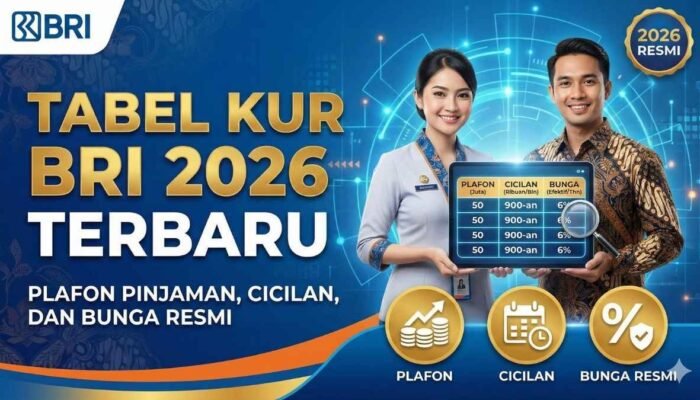 Punya Usaha Tapi Kurang Modal? Cek Tabel Angsuran KUR BRI 2026 untuk Pinjaman Rp70 Juta, Bunga Ringan 6%