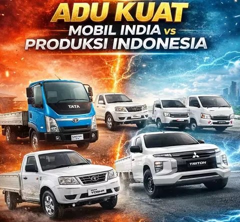Adu spesifikasi mobil impor India Mahindra Scorpio vs Toyota Hilux Rangga vs Suzuki Carry. Mana yang cocok untuk armada Koperasi Merah Putih?