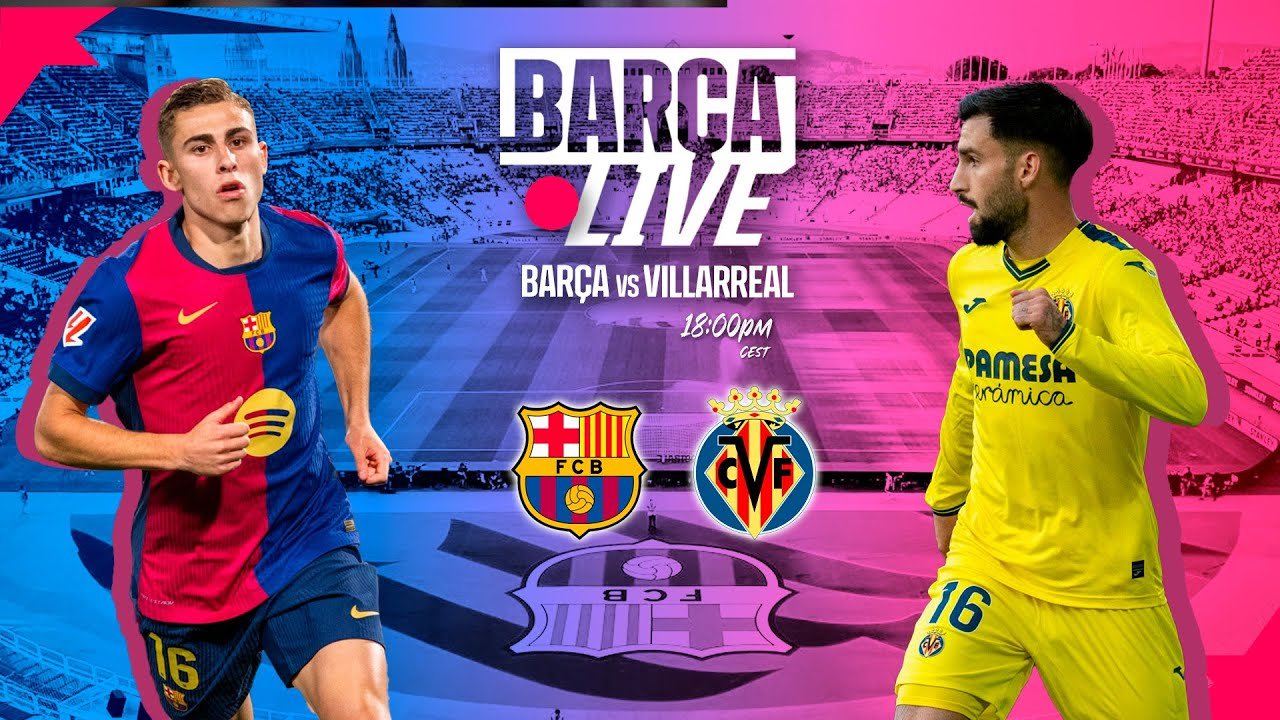 3 link live streaming Barcelona vs Villarreal, tempat menonton La Liga Spanyol, jadwal, prediksi susunan pemain dan analisis pertandingan.