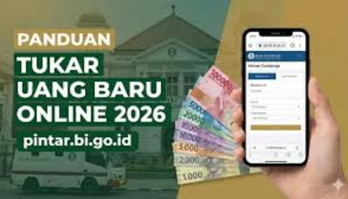 Gak Bisa Go Show, Begini Cara Daftar Pemesanan Penukaran Uang Baru 2026 Lewat PINTAR BI