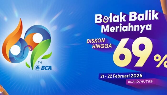 Rayakan Ulang Tahun ke-69 Promo BCA Tebar Diskon iPhone, Kuliner, hingga Tiket Pesawat