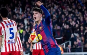 Barcelona menang 3-0 atas Atletico Madrid di Camp Nou, namun gagal ke final Copa del Rey karena kalah agregat 3-4.