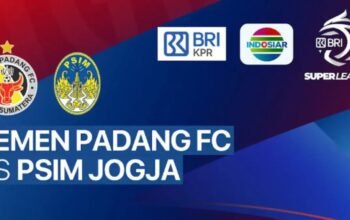 2 link live streaming Semen Padang vs PSIM Yogyakarta, Big Match di BRI Super League live score sedang berlangsung untuk tempat menonton dan nyimak live score di TV Online Vidio.com juga Indosiar,