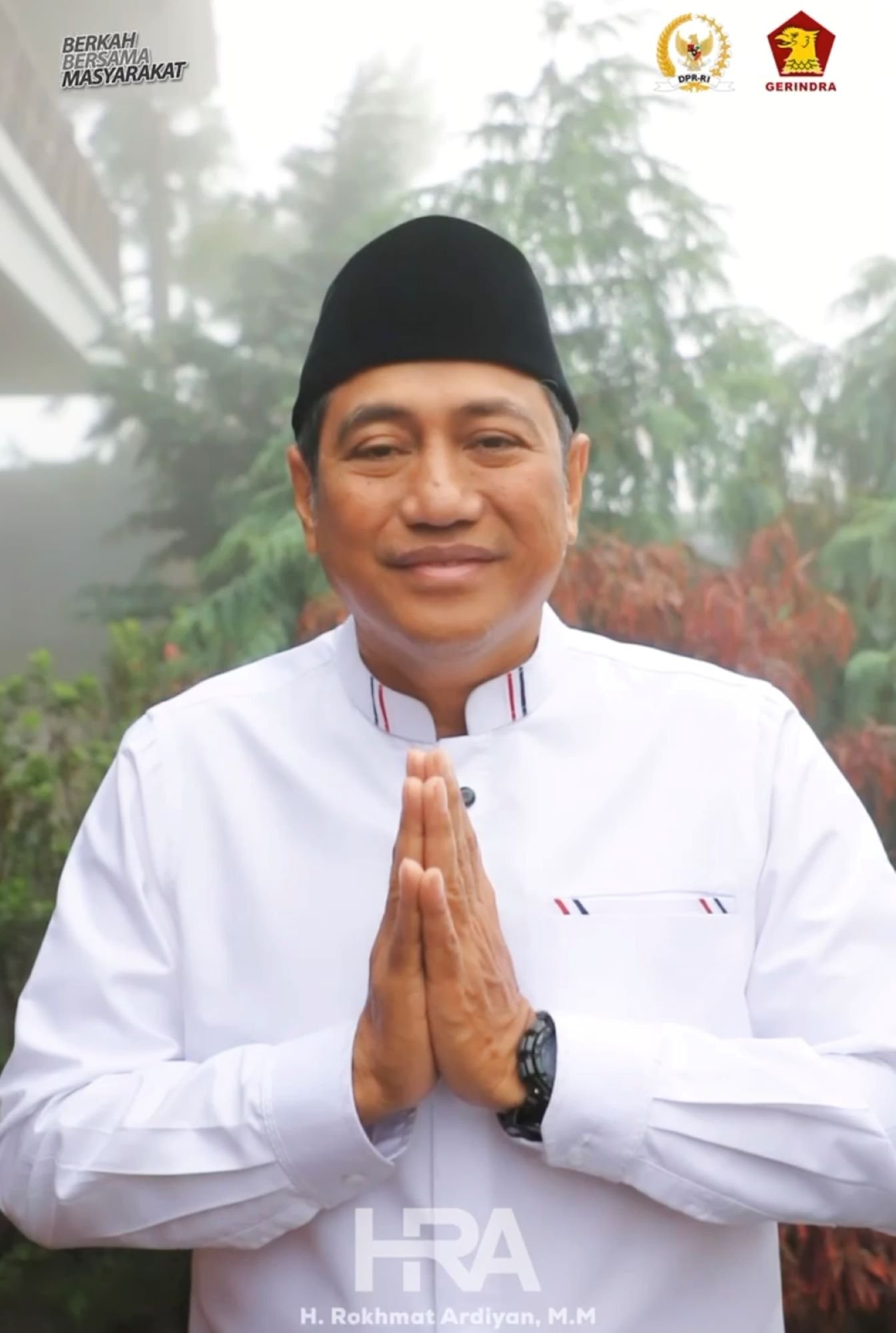 Anggota DPR RI H. Rokhmat Ardiyan sampaikan pesan haru Idul Fitri 1447 H tentang makna maaf, rindu keluarga, dan menjaga amanah.