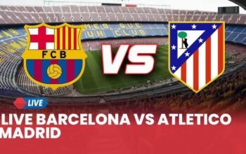 Tempat menonton Barcelona vs Atletico Madrid leg 2 Copa del Rey. Barca butuh 5 gol tanpa Lewandowski. Cek link live streaming DAZN di sini!