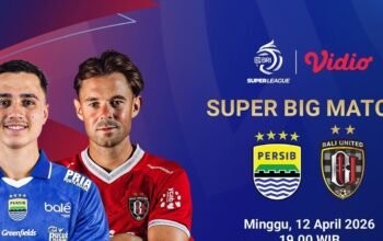 2 link live streaming Persib vs Bali United sedang berlangsung! Untuk tempat menonton dan nyimak live score di Vidio.com juga Indosiar.