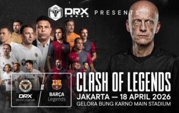 Cara Nonton Clash of Legends Jakarta, Lengkap Prediksi H2H dan Daftar Pemain Barcelona yang Tampil di GBK