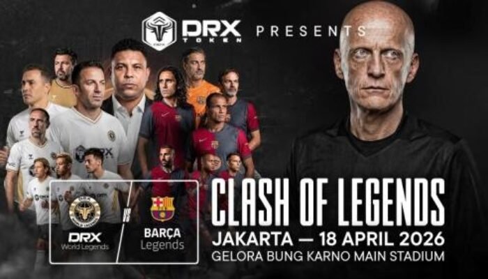 Cara Nonton Clash of Legends Jakarta, Lengkap Prediksi H2H dan Daftar Pemain Barcelona yang Tampil di GBK