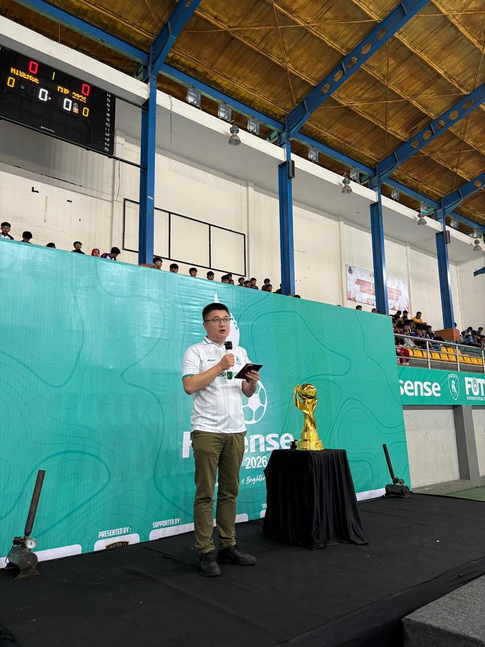 Hisense bersama Proton FC gelar turnamen futsal "Road to World Cup" di Garut. Wadah pembinaan talenta muda Jawa Barat menuju Piala Dunia 2026.