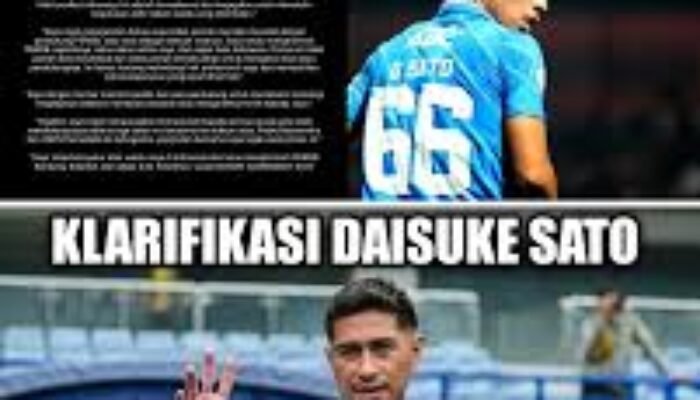 Kasus Transfer Ban PERSIB Memanas, Daisuke Sato Tegaskan Tak Pernah Ingin Rugikan Klub