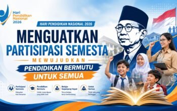 Hardiknas 2026, Mendikdasmen tekankan 3M untuk mutu pendidikan. Simak pesan lengkap dan link Twibbon Hardiknas terbaru di sini.