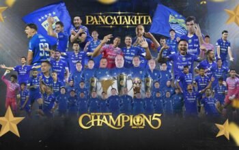 Skor 0-0 tak menghalangi pesta besar Persib Bandung. Saat peluit akhir berbunyi di GBLA, puluhan ribu Bobotoh langsung larut dalam selebrasi hattrick juara yang belum pernah terasa semeriah ini.