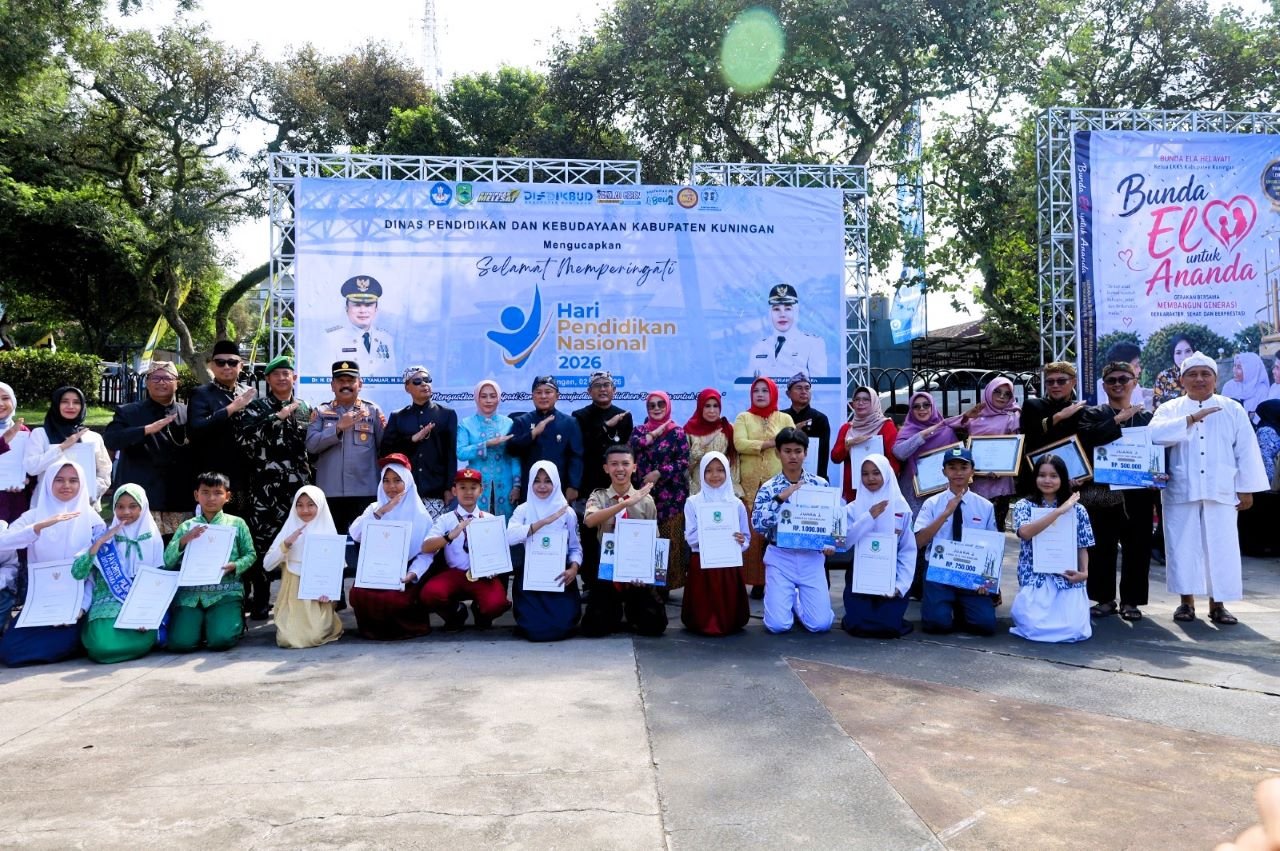 Peringatan Hari Pendidikan Nasional (Hardiknas 2026) di Kabupaten Kuningan.