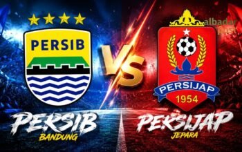 2 link live streaming Persib vs Persijap, prediksi skor, susunan pemain, dan peluang Maung Bandung kunci gelar juara.