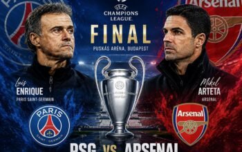 4 Link Live Streaming Arsenal vs PSG: Final Liga Champions, Tempat Menonton Adu Taktik Enrique Lawan Arteta di Budapest