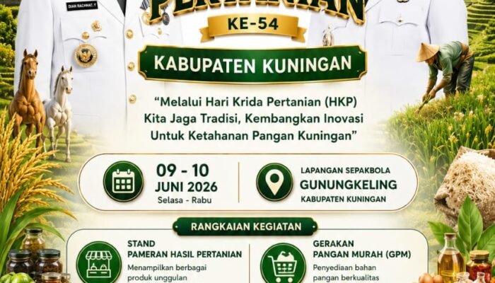Petani, UMKM, dan Produk Lokal Berkumpul di Gunungkeling Besok Peringati HKP ke-54 Kabupaten Kuningan