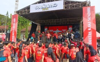 Soekarno Run Kuningan 2026 diikuti ratusan peserta untuk memperingati Bulan Soekarno sekaligus menanamkan semangat Pancasila dan nasionalisme.