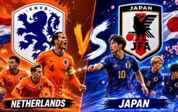 Prediksi skor dan link live streaming Belanda vs Jepang di Piala Dunia 2026. Ujian berat Oranje yang pincang hadapi Samurai Blue.