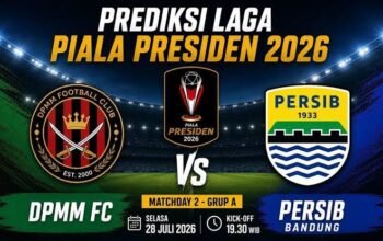 8 link live streaming Persib vs DPMM FC, jadwal, tempat menonton, prediksi skor, dan peluang Maung Bandung lolos semifinal.