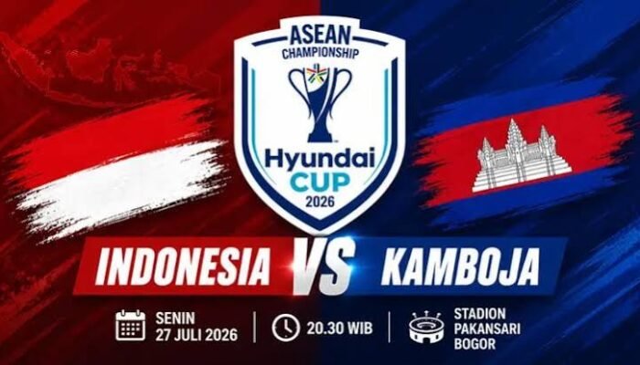 Link Live Streaming Indonesia vs Kamboja: Tempat Menonton di RCTI, Prediksi Skor, Susunan Pemain dan H2H AFF 2026