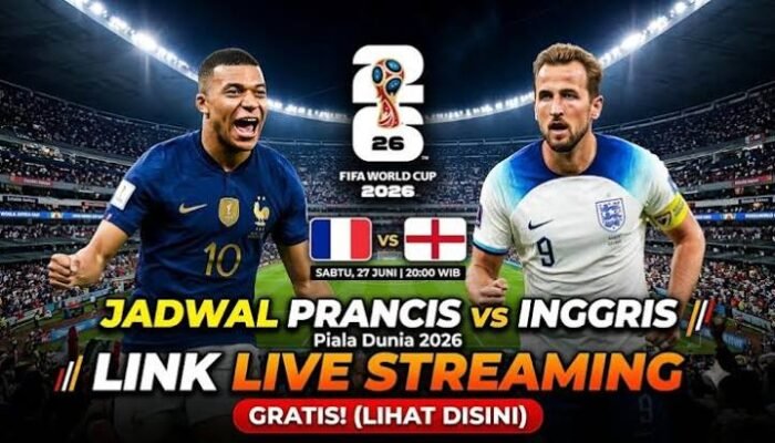 8 Link Live Streaming Prancis vs Inggris, Duel Penutup Piala Dunia 2026 Sekaligus Perebutan Golden Boot Mbappe
