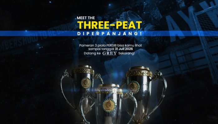 Kabar Baik Buat Bobotoh! Meet The Three-Peat Trophy PERSIB Masih Buka, Cek Jadwal Terbarunya